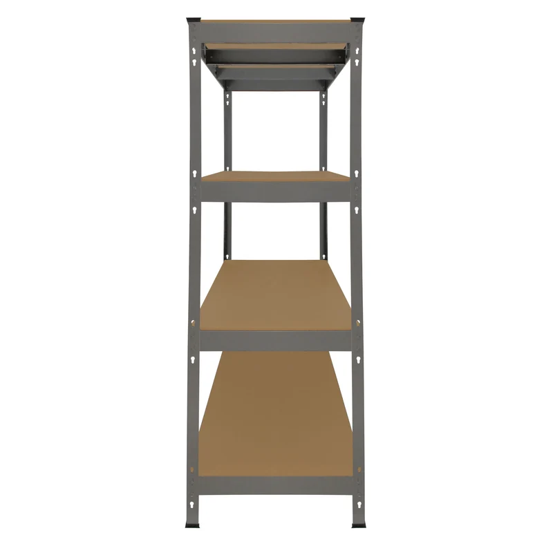 Monster Racking - 1 Rayonnage Q-Rax en Acier Gris 160cm x 60cm x 160cm