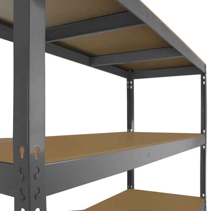 Monster Racking - 1 Rayonnage Q-Rax en Acier Gris 160cm x 60cm x 160cm