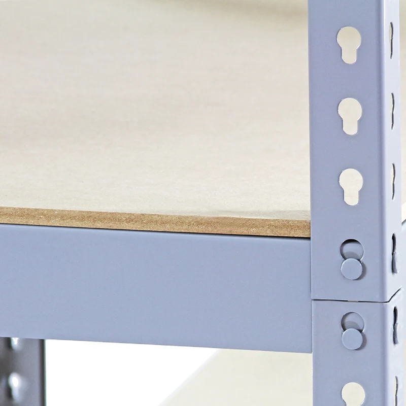 Monster Racking - 10 Rayonnages Q-Rax en Acier Gris 90cm x 50cm x 180cm