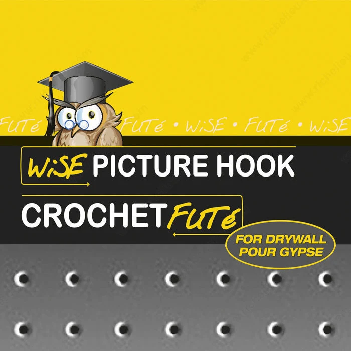Crochet sans outil pour cloisons sèches MHZ50MR