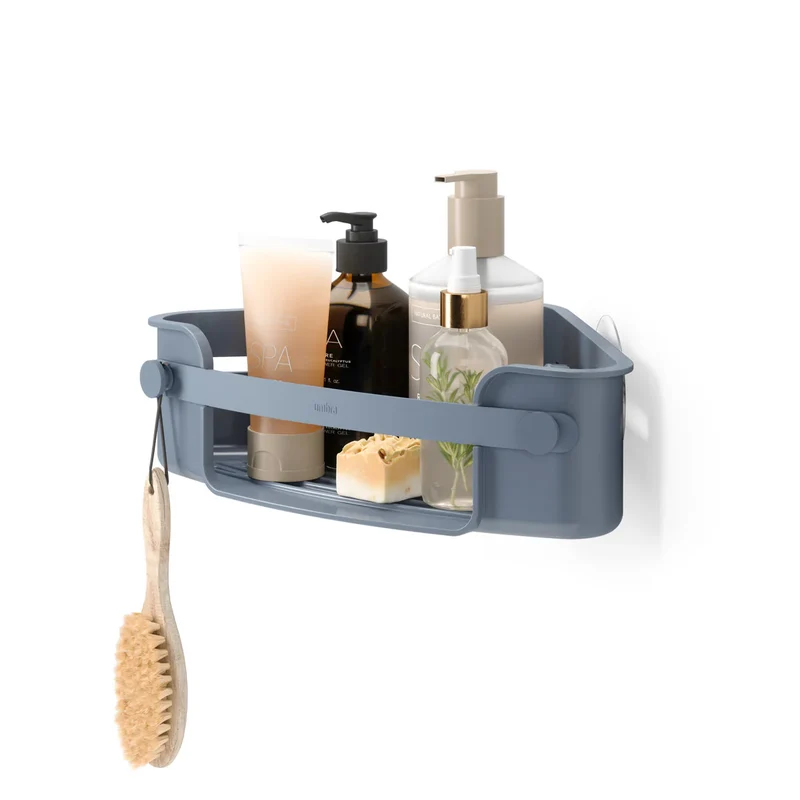 Panier d’angle pour douche Flex - Slate blue