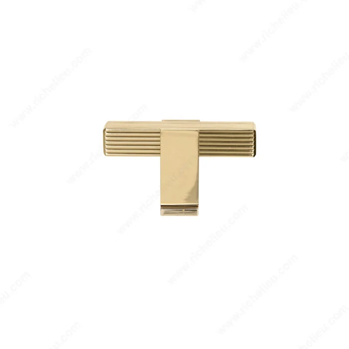 Bouton moderne en métal - 9220