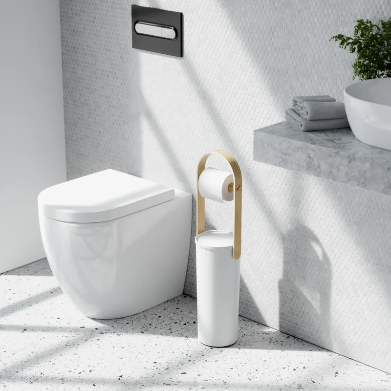Porte-papier toilette et réserve Bellwood