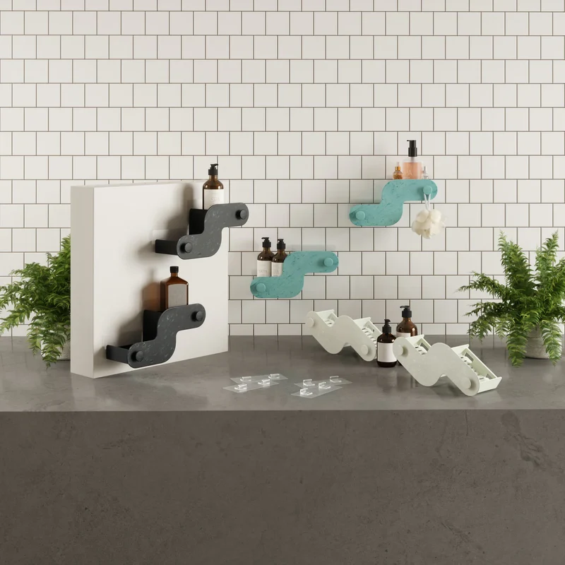Paniers de douche adhésifs Nami