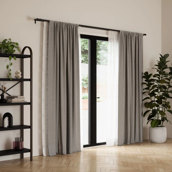 Double tringle à rideaux extensible - Cappa