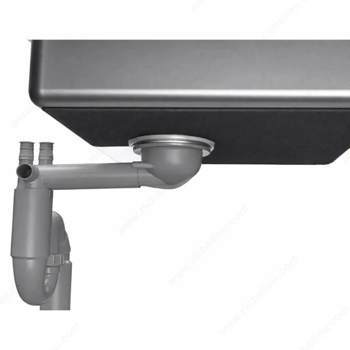 Évier accessible en acier inoxydable Trendline EST-53KH