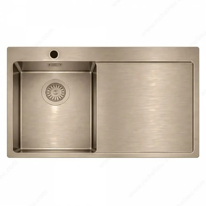 Évier accessible en acier inoxydable Trendline EST-3401BL