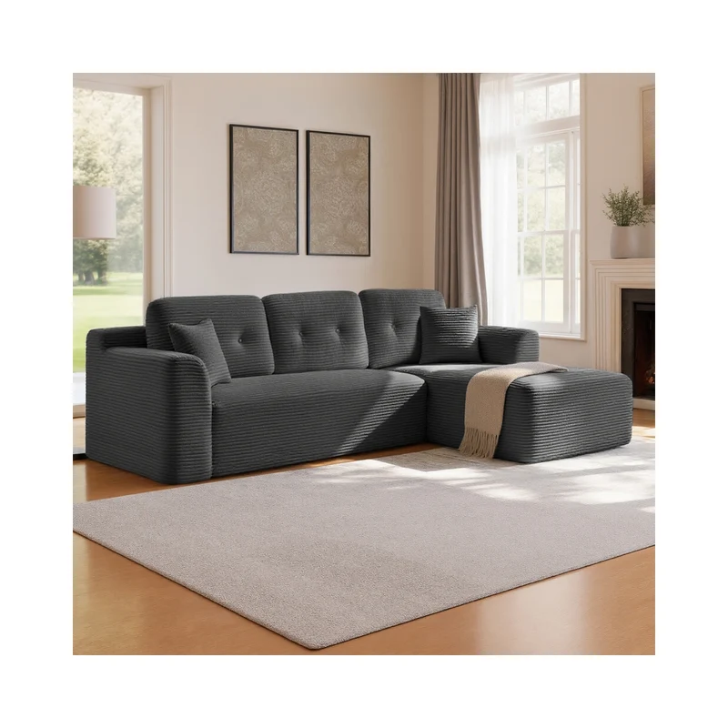Sofá esquinero modular con chaise longue