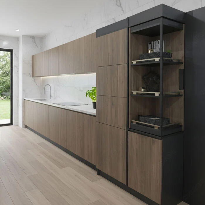 ORBIX 360° - Quincaillerie d'ouverture rotative avec fermeture amortie