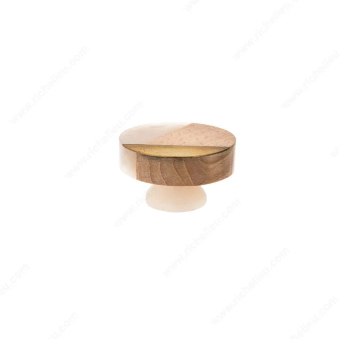 Bouton éclectique en plastique et métal - 6645