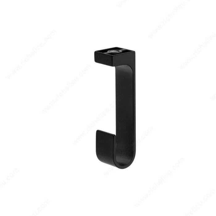 Support central ovale en forme de J à visser - 28,6 x 15,9 mm