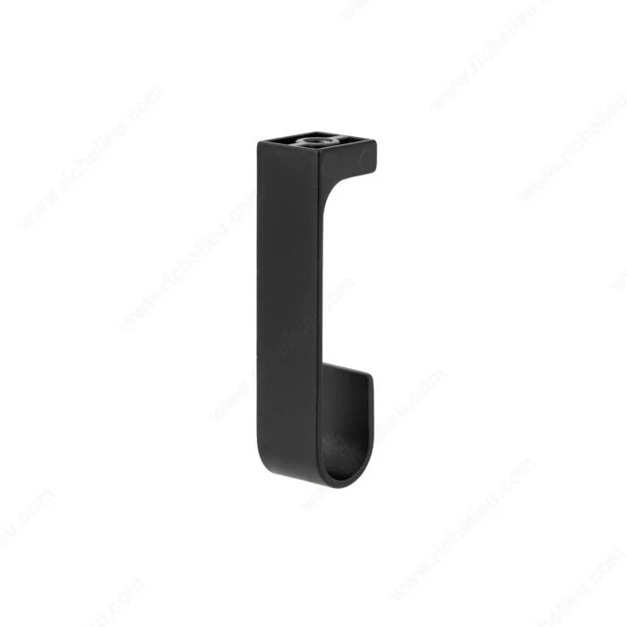 Support central ovale en forme de J à visser - 28,6 x 15,9 mm