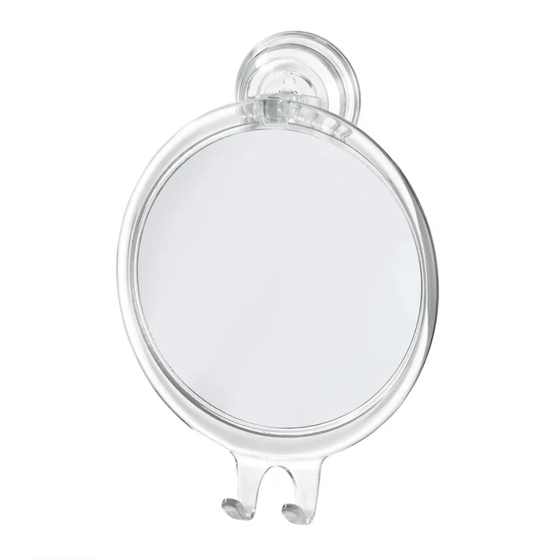 Miroir anti-buée et porte-rasoir à ventouse - Power Lock