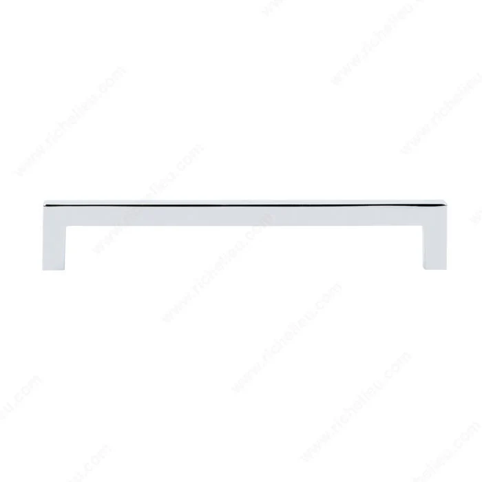 LOTS 38 POIGNÉES contemporaine en aluminium 873TT - Chrome