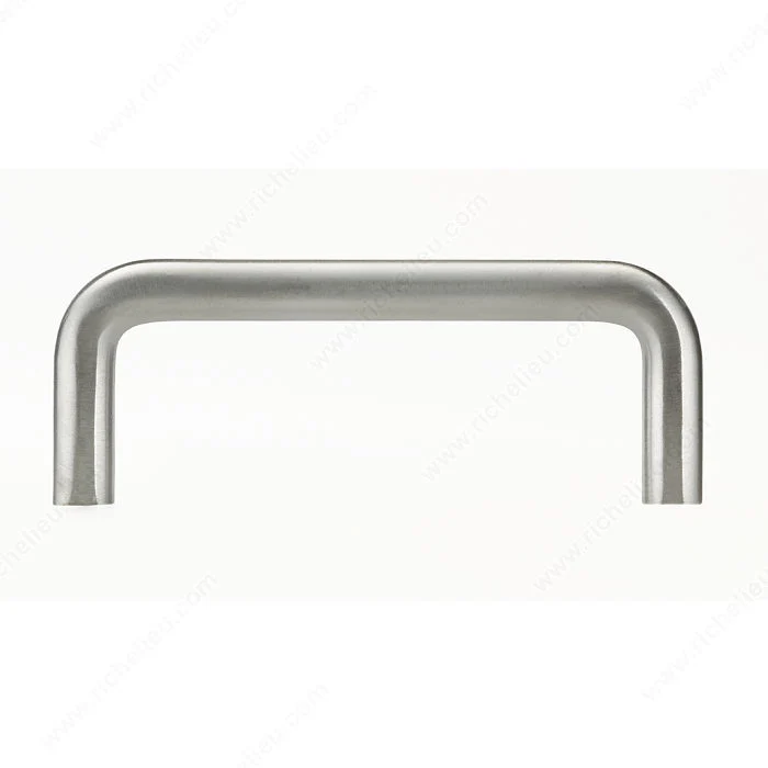 LOTS 110 POIGNÉES fonctionnelle en aluminium 221 - Chrome brossé