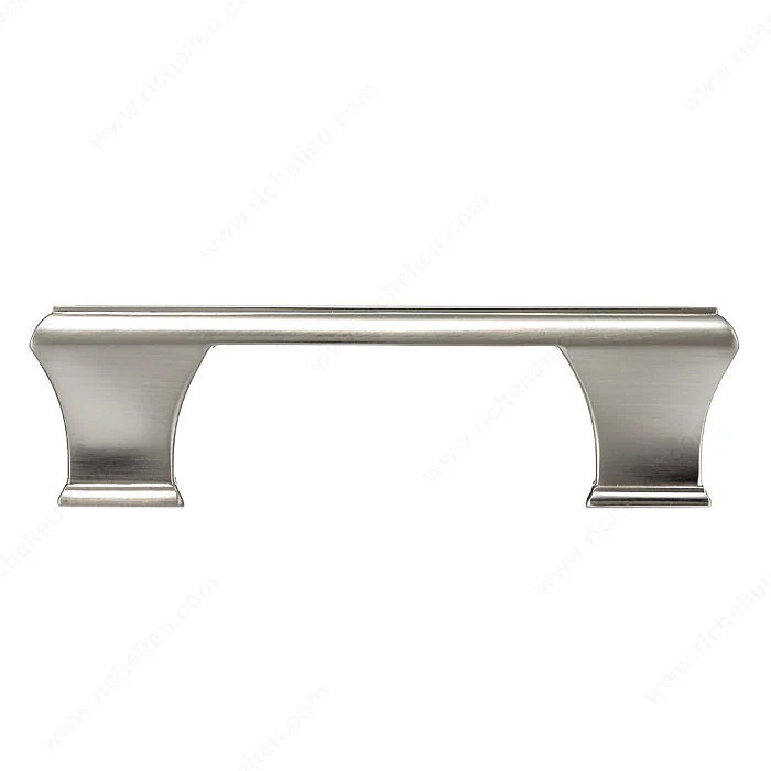 LOTS 15 POIGNÉES traditionnelle en métal 7759 - Nickel brossé