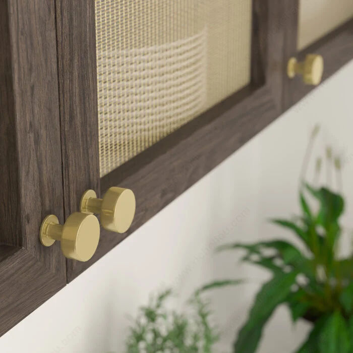 Bouton moderne en métal - 2363