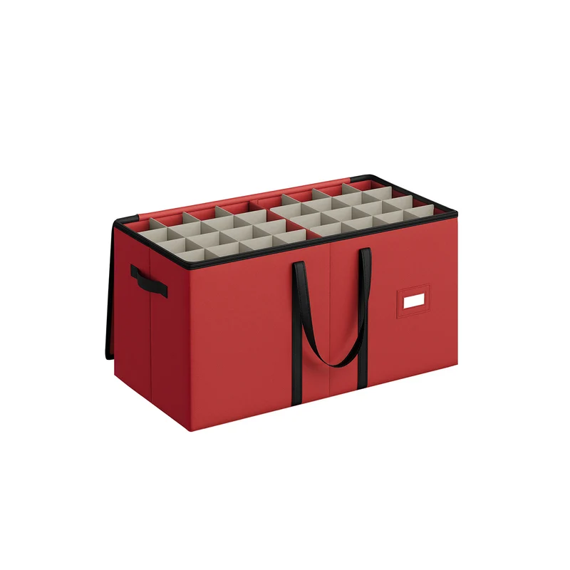 Caja Almacenaje de Adornos Navideños