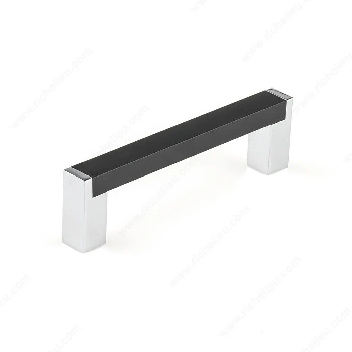 Poignée contemporaine en métal et aluminium - 801