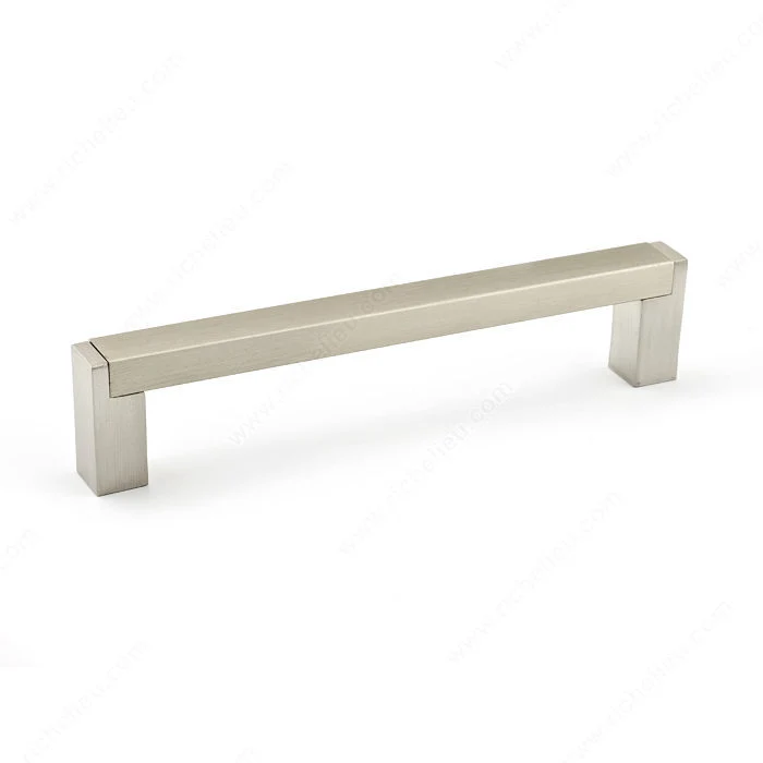 Poignée contemporaine en métal et aluminium - 801
