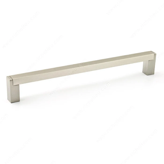 Poignée contemporaine en métal et aluminium - 801