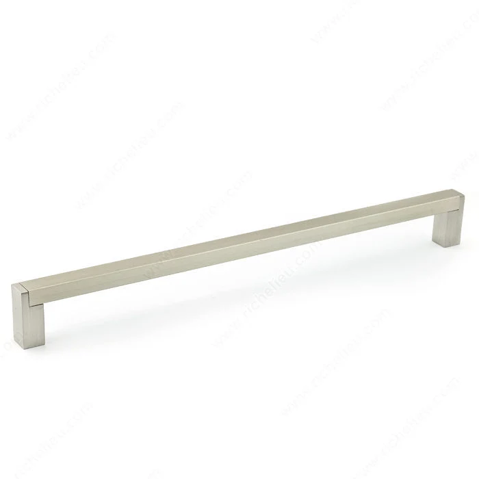 Poignée contemporaine en métal et aluminium - 801