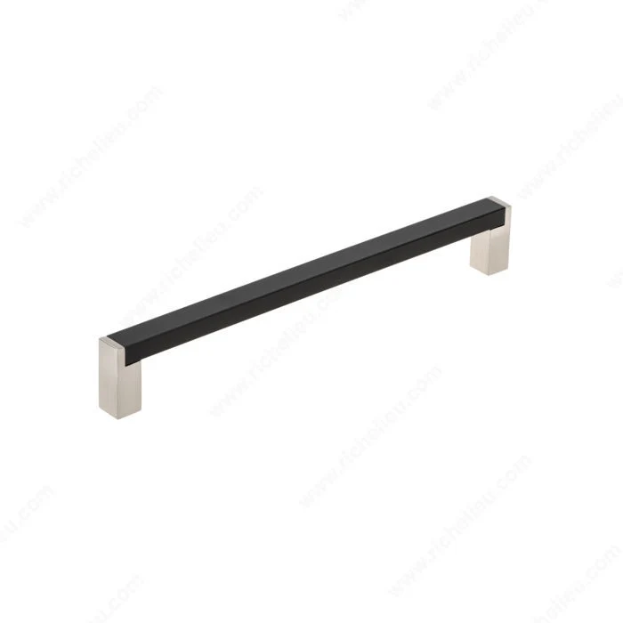 Poignée contemporaine en métal et aluminium - 801