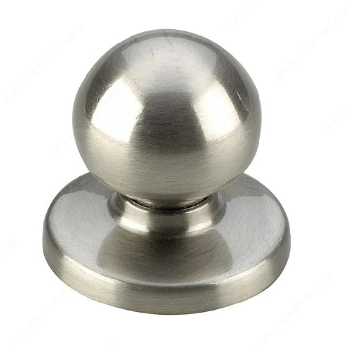 Bouton sphérique avec plaque - 4605
