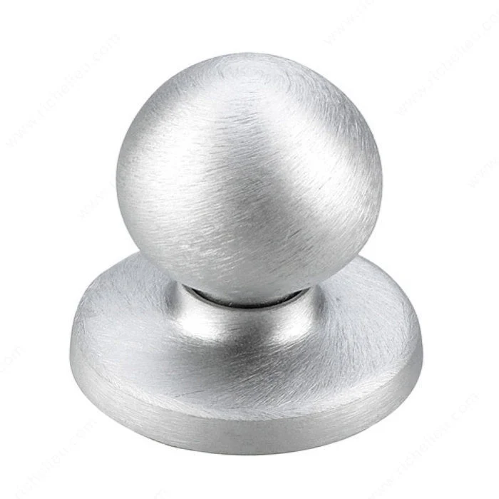 Bouton sphérique avec plaque - 4605