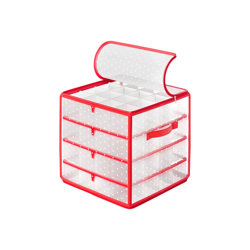 Caja Almacenaje para Bolas de Navidad