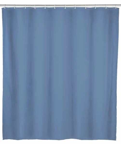 Rideau de douche - bleu gris