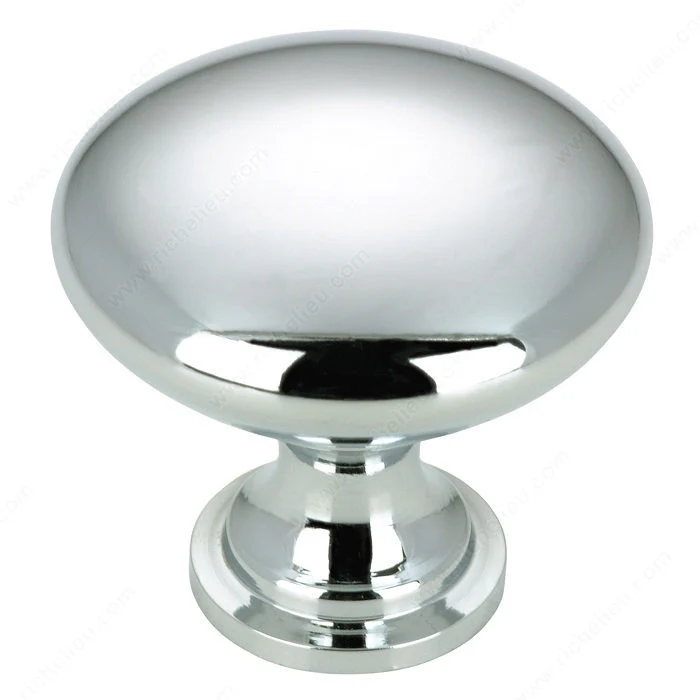 Bouton moderne en métal - 9041