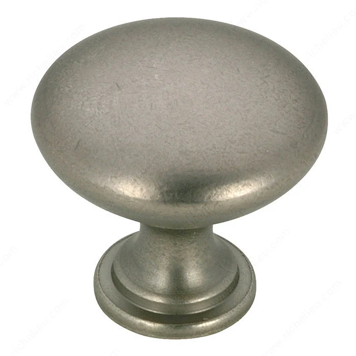 Bouton moderne en métal - 9041