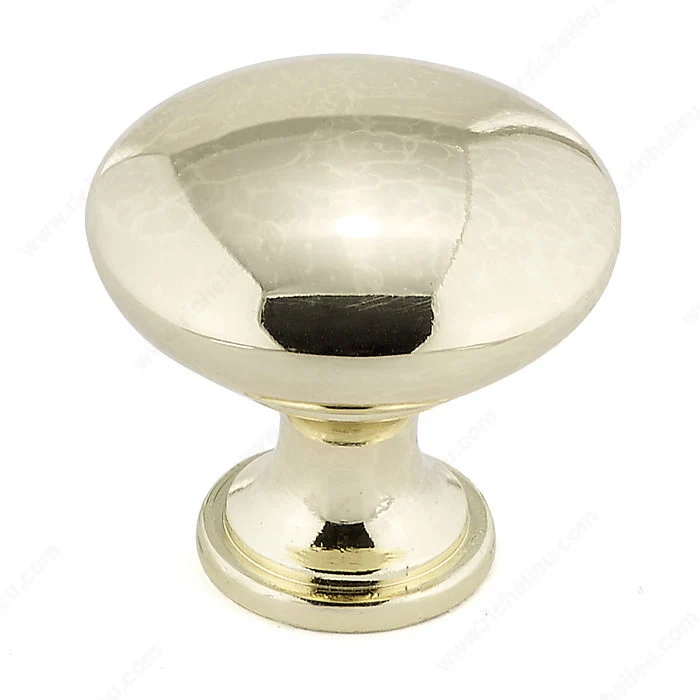 Bouton moderne en métal - 9041