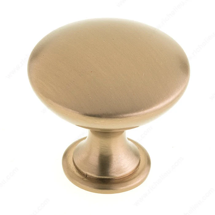 Bouton moderne en métal - 9041