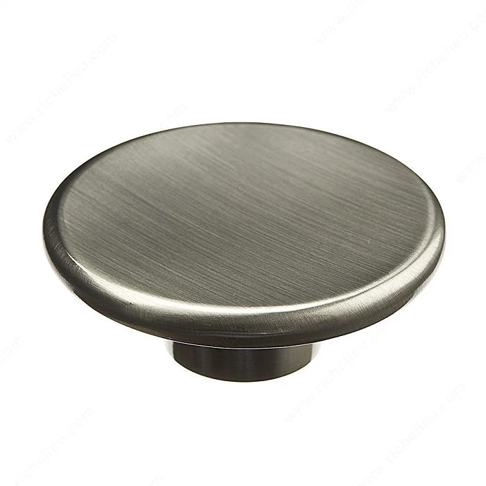 Bouton contemporain en métal - 8608