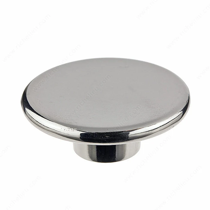 Bouton contemporain en métal - 8608