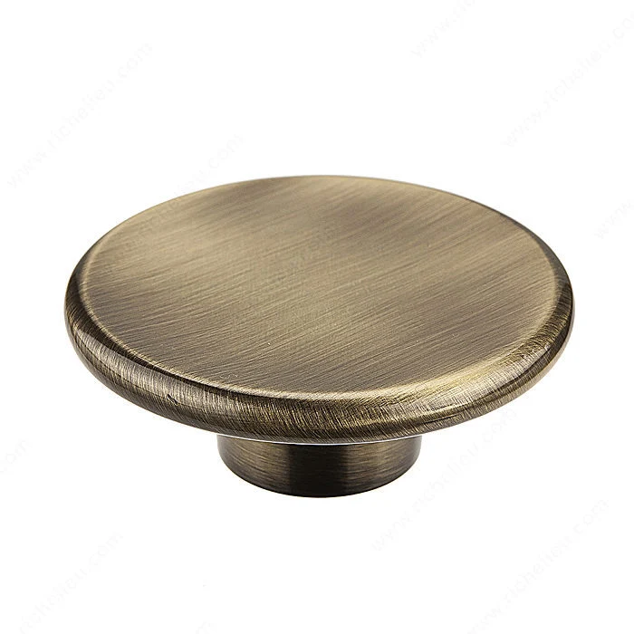 Bouton contemporain en métal - 8608