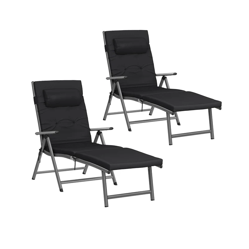 Tumbona Plegable Aluminio Inoxidable