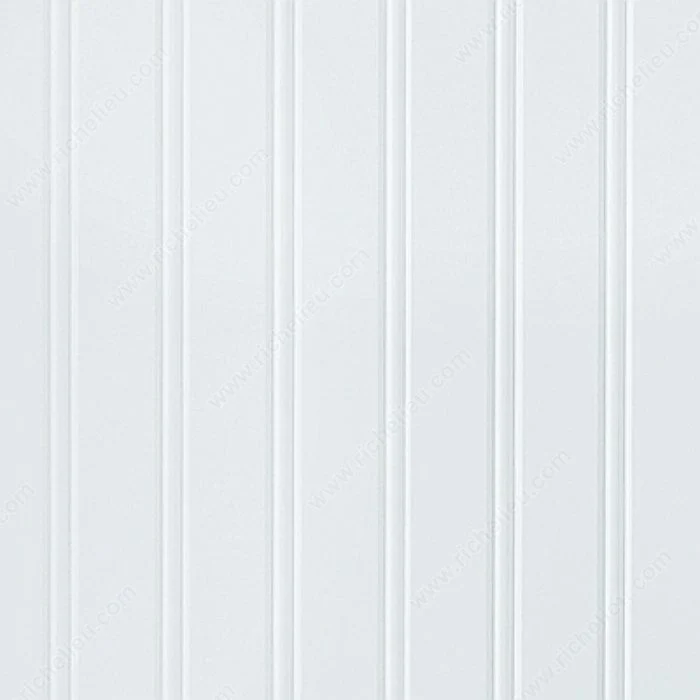 Panneaux rainurés - Blanc Prestige