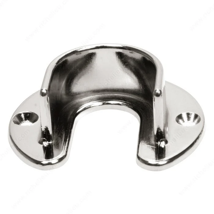 Supports de 5,33 cm (1-5/16 po) pour tringle de garde-robe/placard