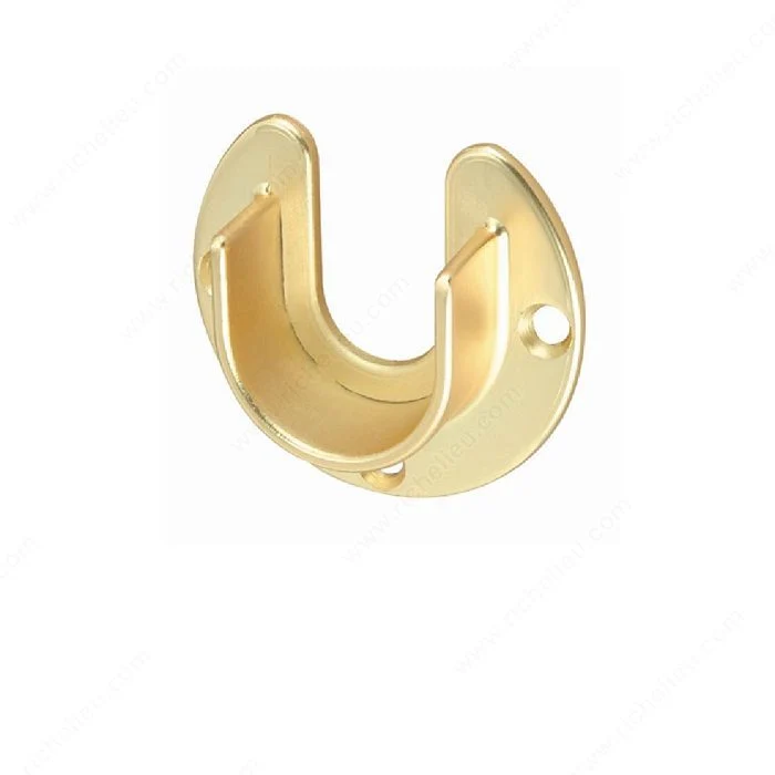 Supports de 5,33 cm (1-5/16 po) pour tringle de garde-robe/placard