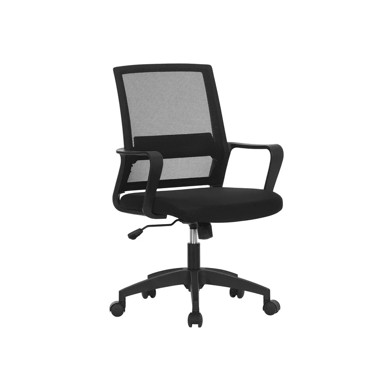 Silla de Malla Giratoria Altura Ajustable