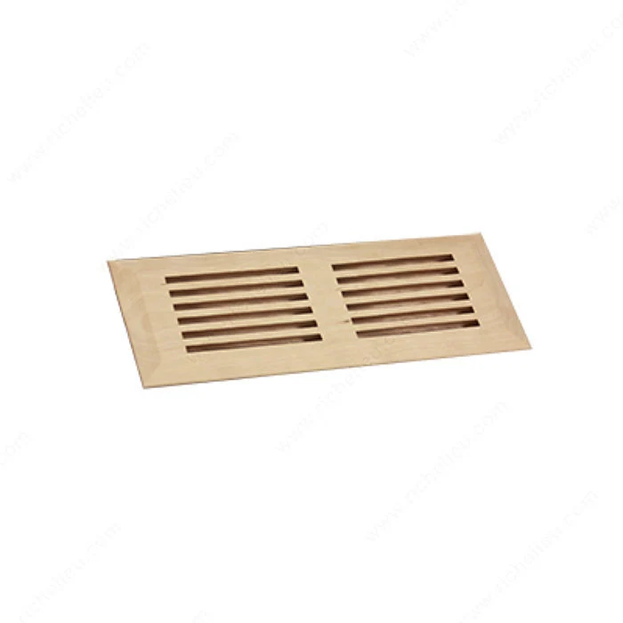 Registre de plancher en surface - Bois