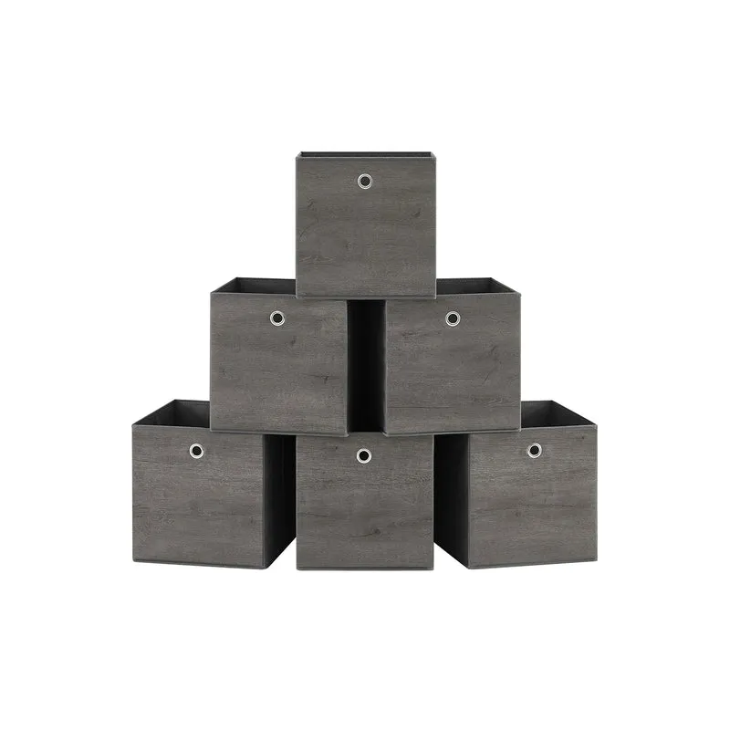 Caja Almacenaje con Asa Organizadora de Tela Oxford y Tela no Tejida Ajustable Plegable