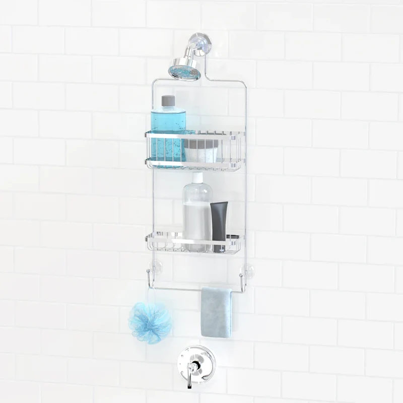 Panier de douche à 2 niveaux - Astra chrome