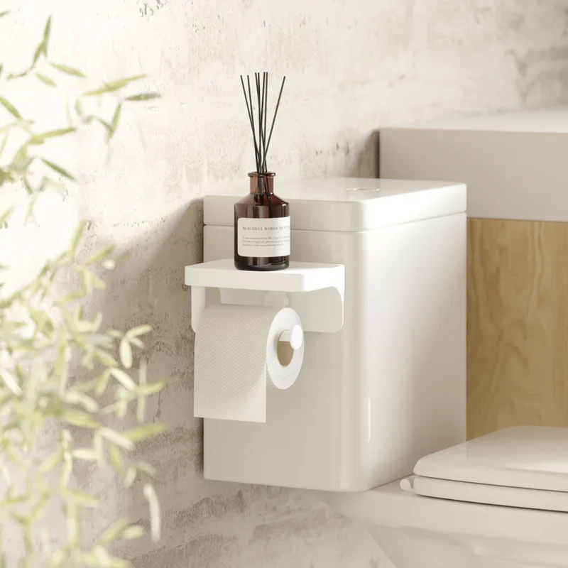 Porte-papier hygiénique adhésif - Flex