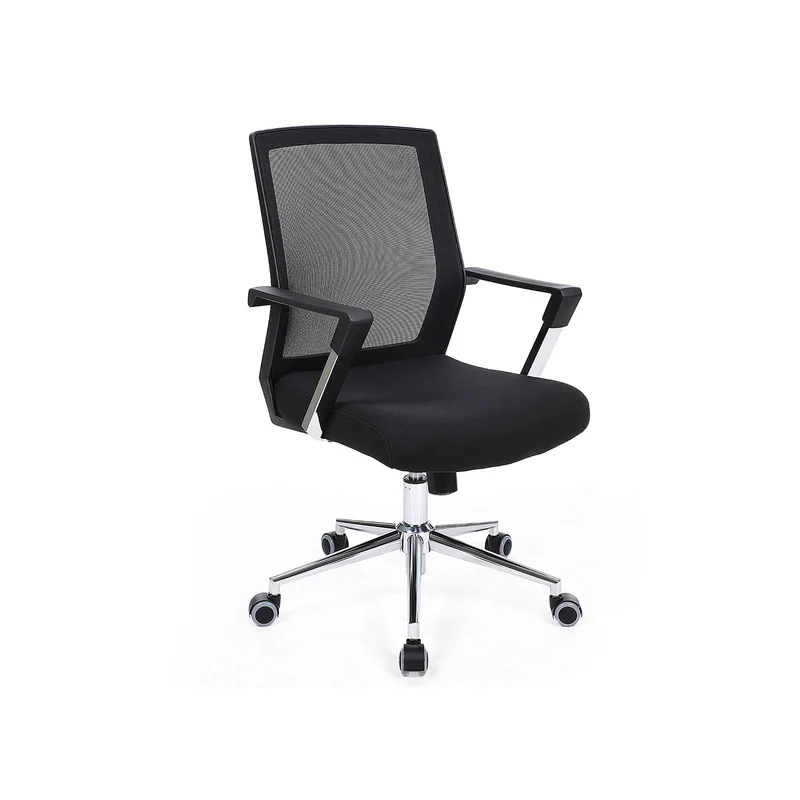 Silla Giratoria con Respaldo de Malla