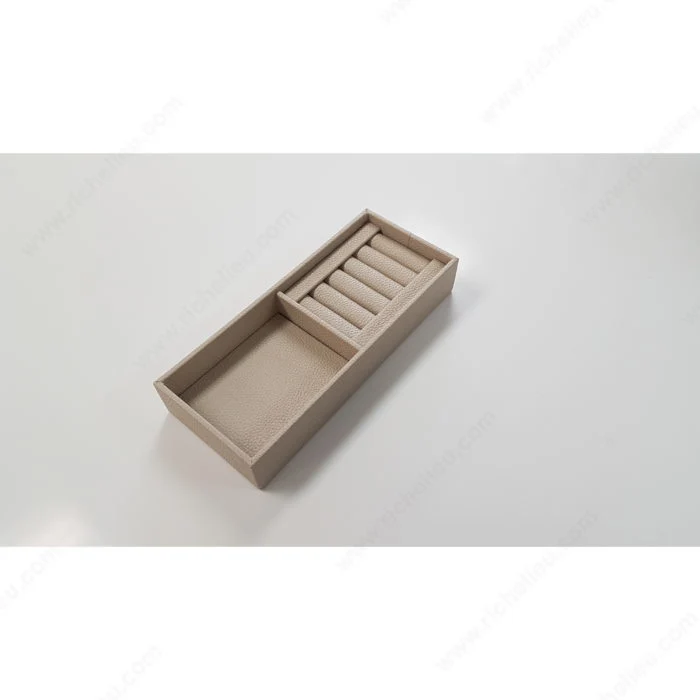 Plateaux pour bijoux en cuir