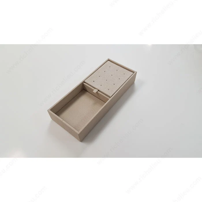 Plateaux pour bijoux en cuir